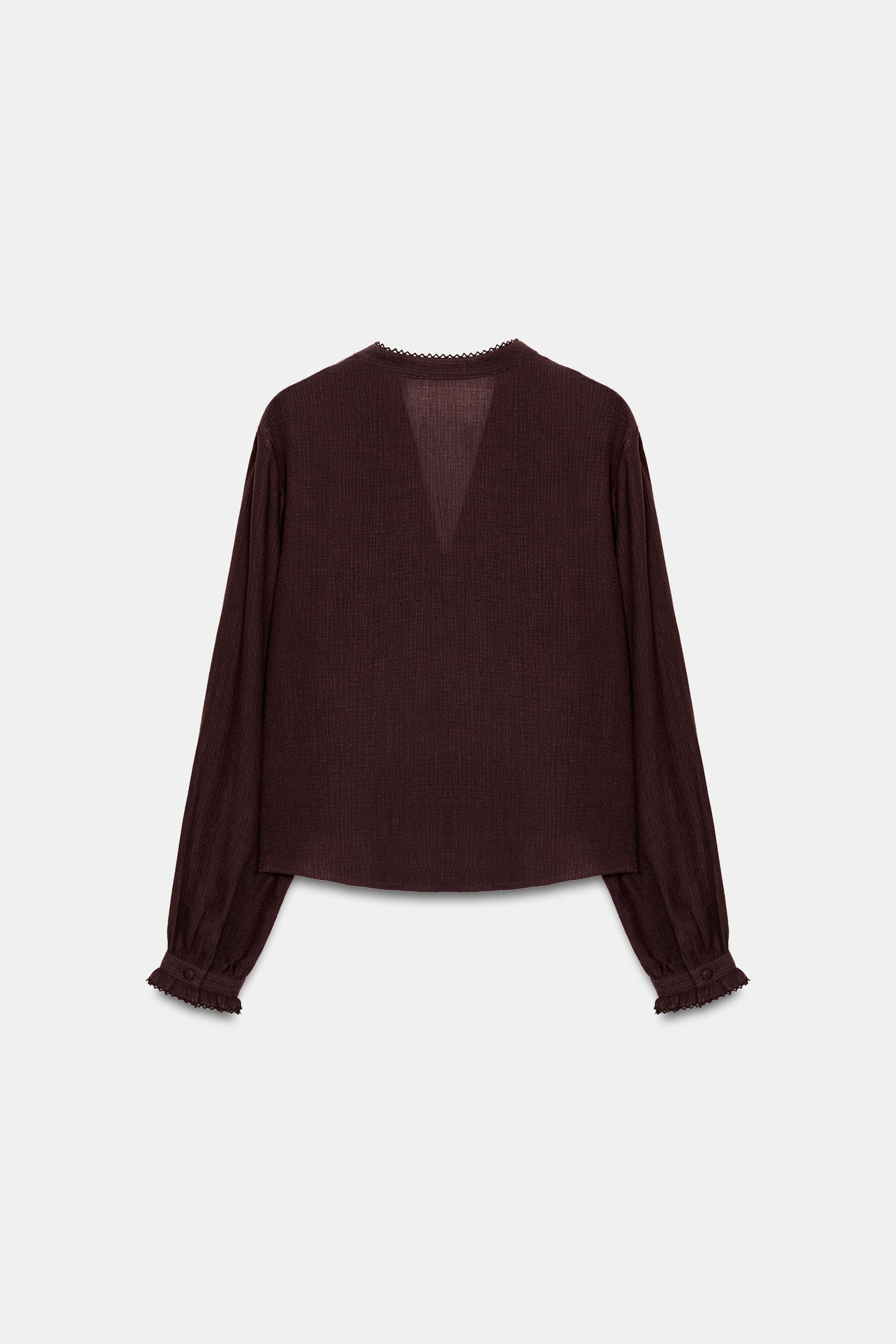 EMBROIDERED BLOUSE